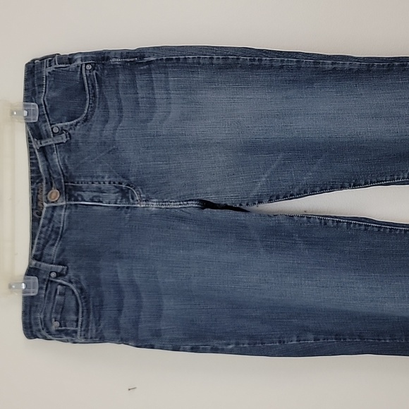 Common Genes Faded Blue Jeans Slightly Distressed 16W - Picture 2 of 14